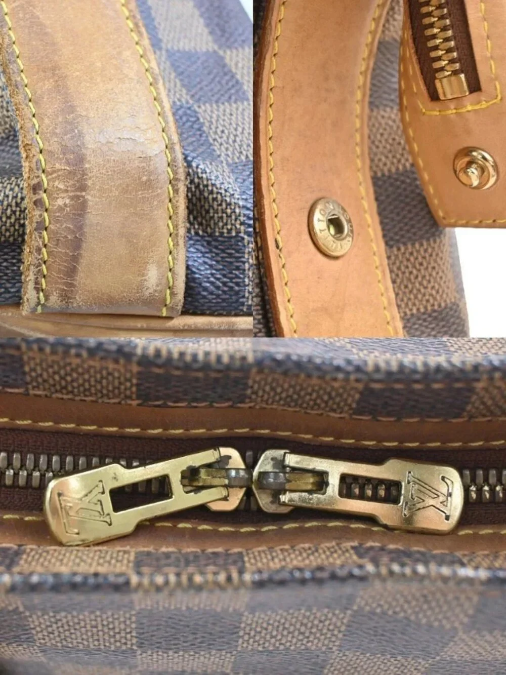 LOUIS VUITTON Columbine Shoulder Bag Damier Ebene Leather N99037 Edition 85CA825 - Picture 11 of 15